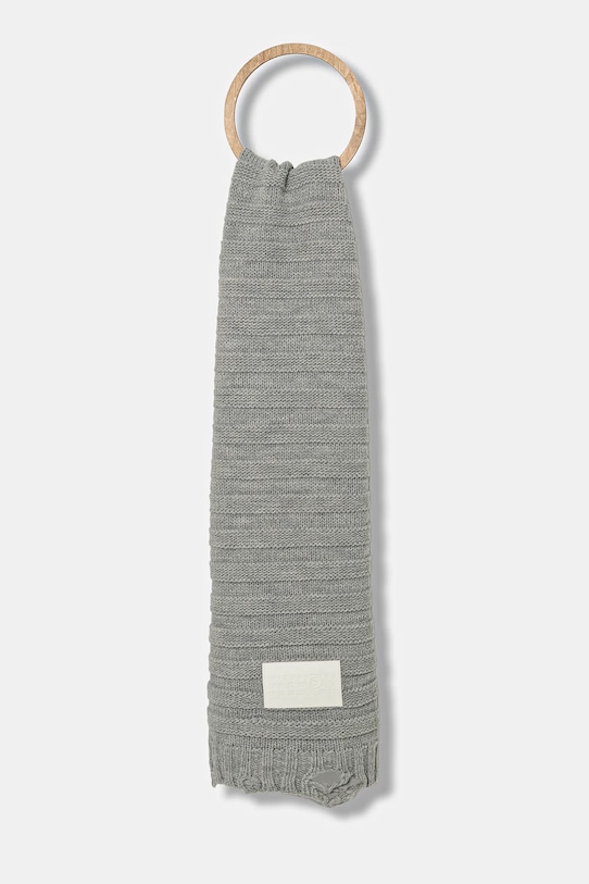 Шерстяной шарф Mm6 Maison Margiela, серый
Шерстяной шарф Mm6 Maison Margiela, серый