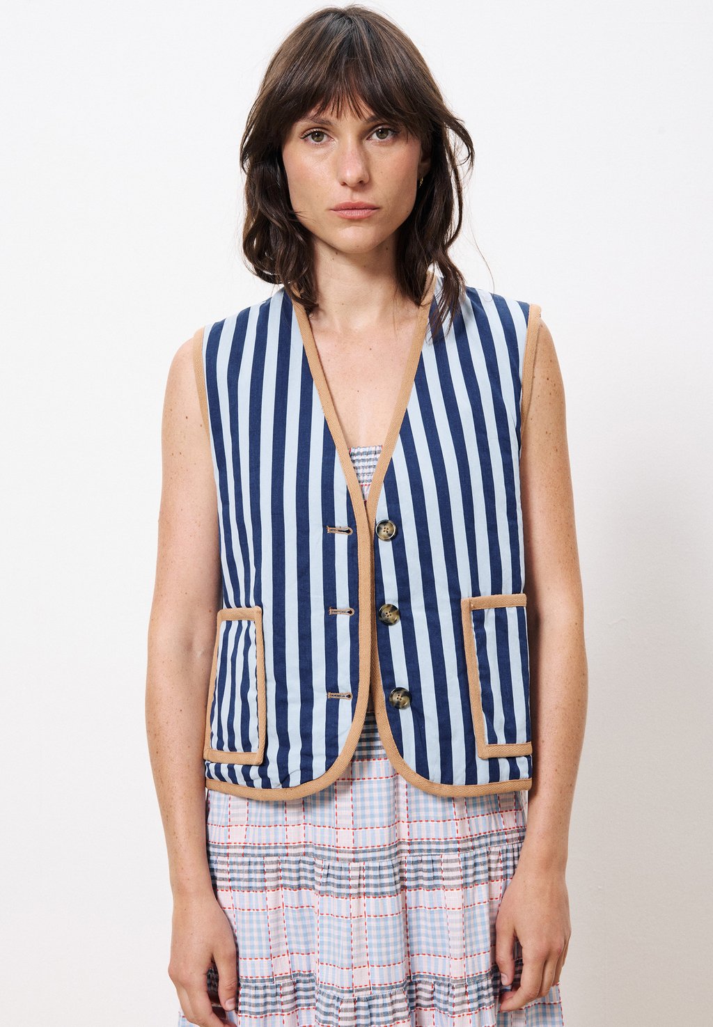 Жилет FRNCH, синий
Жилет FRNCH, синий