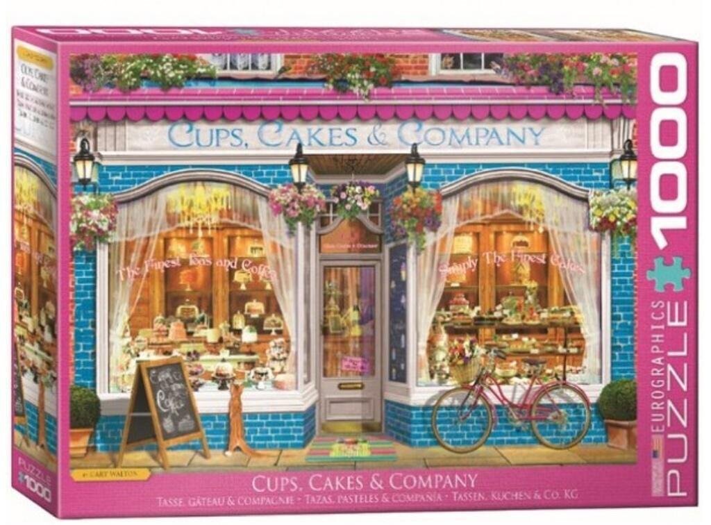 Еврографика, пазл, Пекарня, 1000 шт. EuroGraphics
Еврографика, пазл, Пекарня, 1000 шт. EuroGraphics