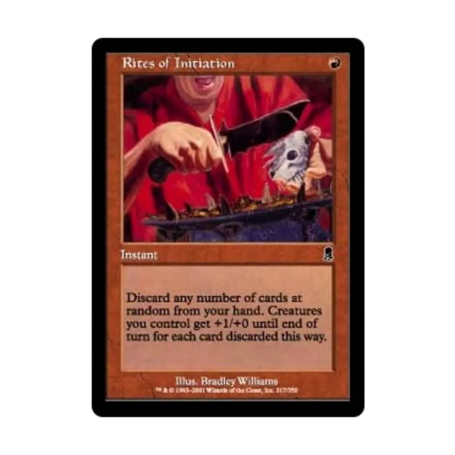 CCG Обряды инициации (С), MTG - Odyssey
CCG Обряды инициации (С), MTG - Odyssey