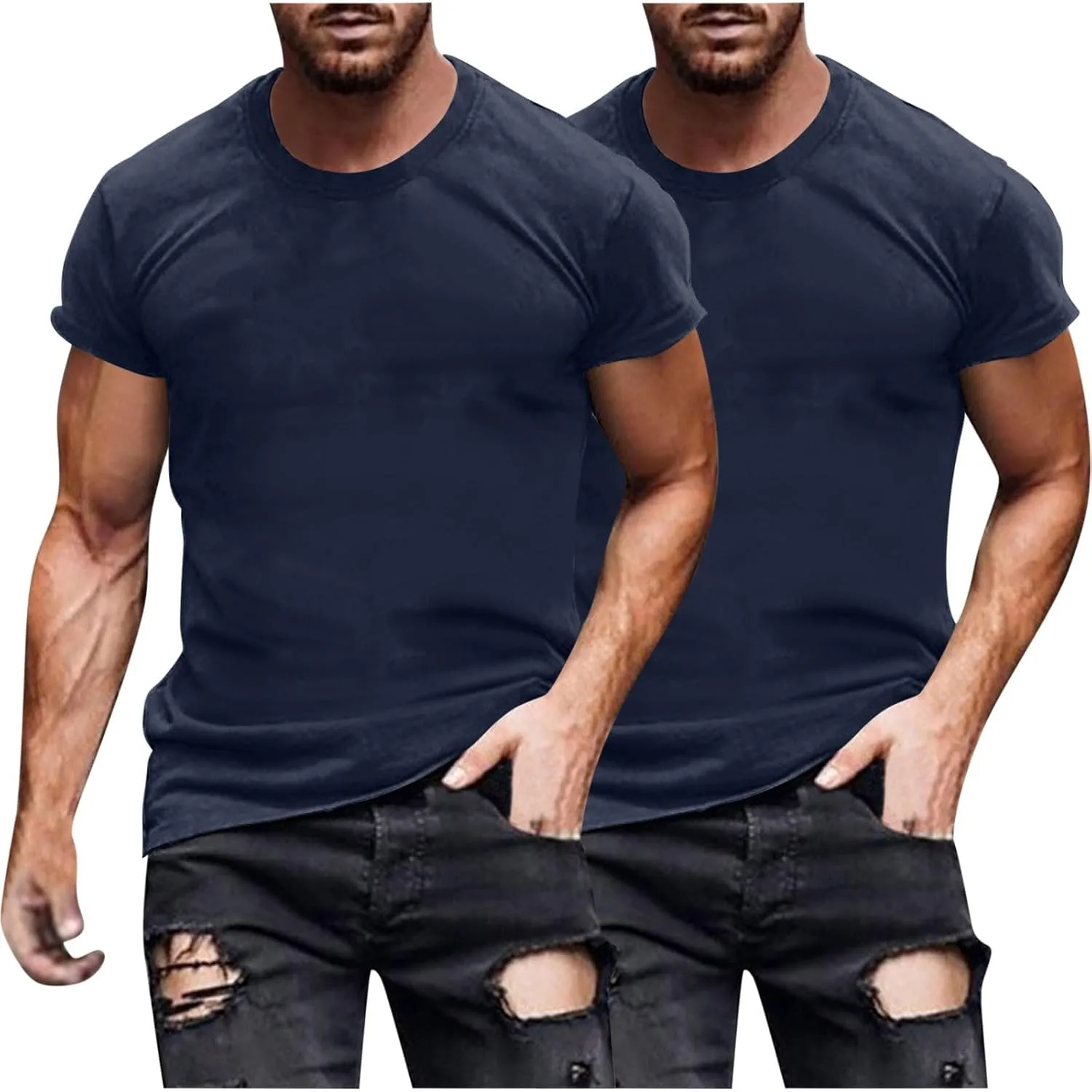 Футболка мужская с коротким рукавом, 2 шт, Cotton, Moisture-Wicking Floleo
Футболка мужская с коротким рукавом, 2 шт, Cotton, Moisture-Wicking Floleo