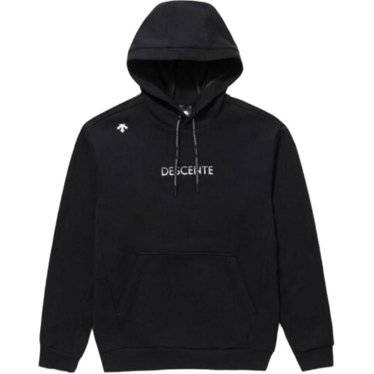 Толстовка унисекс с капюшоном, средней толщины Descente, черный
Толстовка унисекс с капюшоном, средней толщины Descente, черный