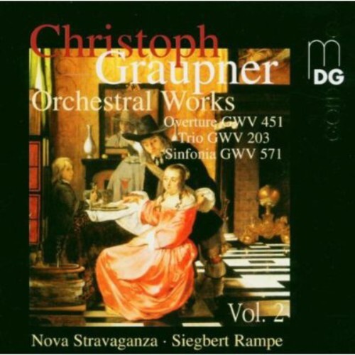 CD диск Graupner / Rampe / Nova Stravaganza: Orchestral Works
CD диск Graupner / Rampe / Nova Stravaganza: Orchestral Works