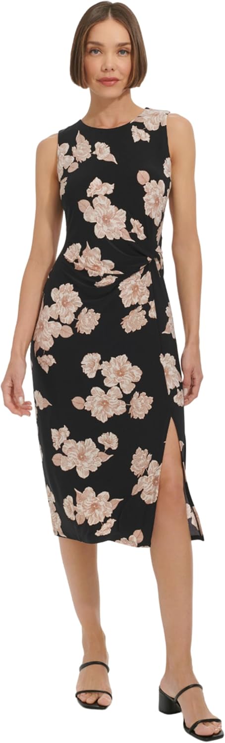 Женское трикотажное платье Tommy Hilfiger без рукавов с круглым вырезом и цветочным принтом, Black Multi
Женское трикотажное платье Tommy Hilfiger без рукавов с круглым вырезом и цветочным принтом, Black Multi