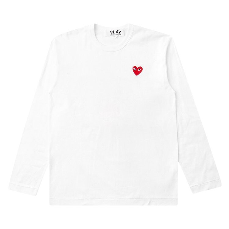 Футболка Comme des Garçons PLAY Emblem Long-Sleeve T-Shirt 'White', белый
Футболка Comme des Garçons PLAY Emblem Long-Sleeve T-Shirt 'White', белый