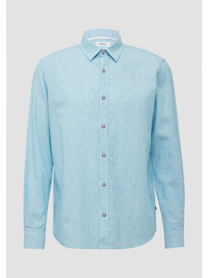 Рубашка 62G0_пастельно-бирюзового цвета s.Oliver
Рубашка 62G0_пастельно-бирюзового цвета s.Oliver