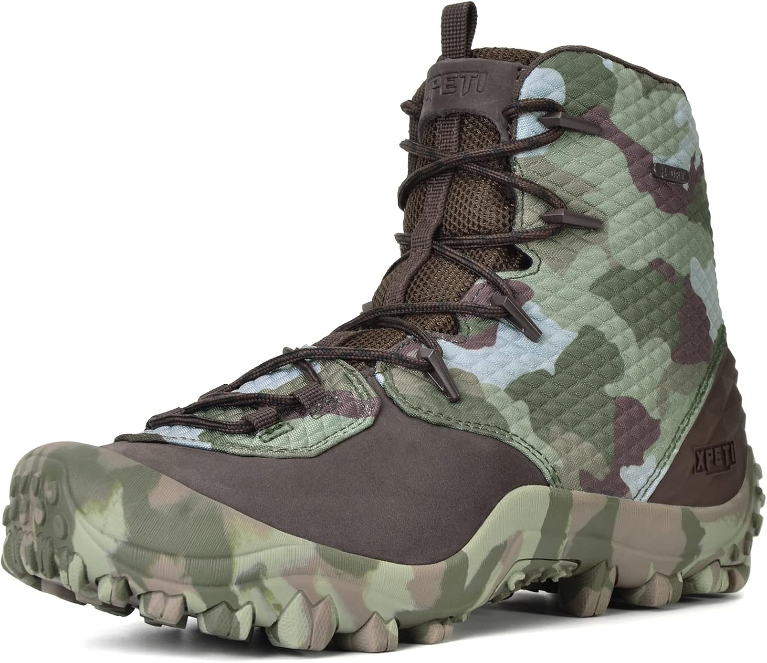 Мужские тактические водонепроницаемые ботинки XPETI Bravo из кожи, Camo
Мужские тактические водонепроницаемые ботинки XPETI Bravo из кожи, Camo