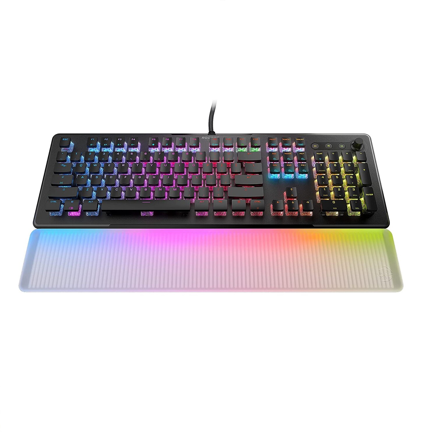 Игровая клавиатура ROCCAT Vulcan II Max Linear, черный/прозрачный
Игровая клавиатура ROCCAT Vulcan II Max Linear, черный/прозрачный