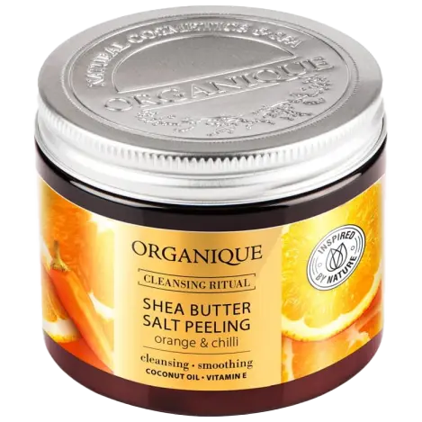 Organique скраб для тела из соли с маслом ши, 200 г
Organique скраб для тела из соли с маслом ши, 200 г