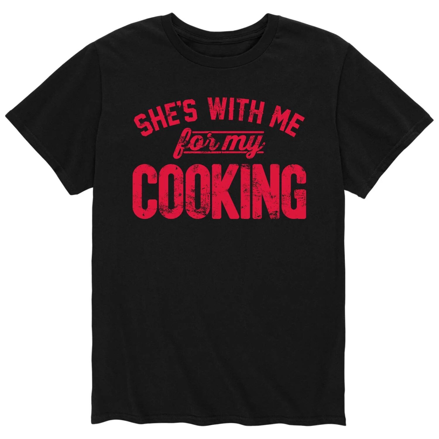 Мужская футболка Shes With Me For Cooking Licensed Character
Мужская футболка Shes With Me For Cooking Licensed Character