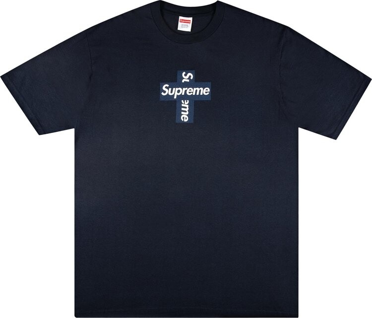 Футболка Supreme Cross Box Logo Tee 'Navy', синий
Футболка Supreme Cross Box Logo Tee 'Navy', синий