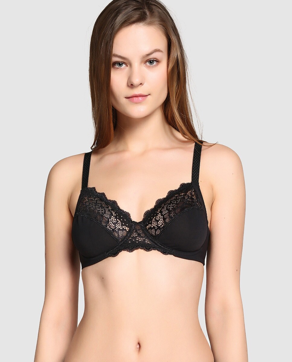 Бюстгальтер на косточках большого объема Simone Pérèle, черный
Бюстгальтер на косточках большого объема Simone Pérèle, черный