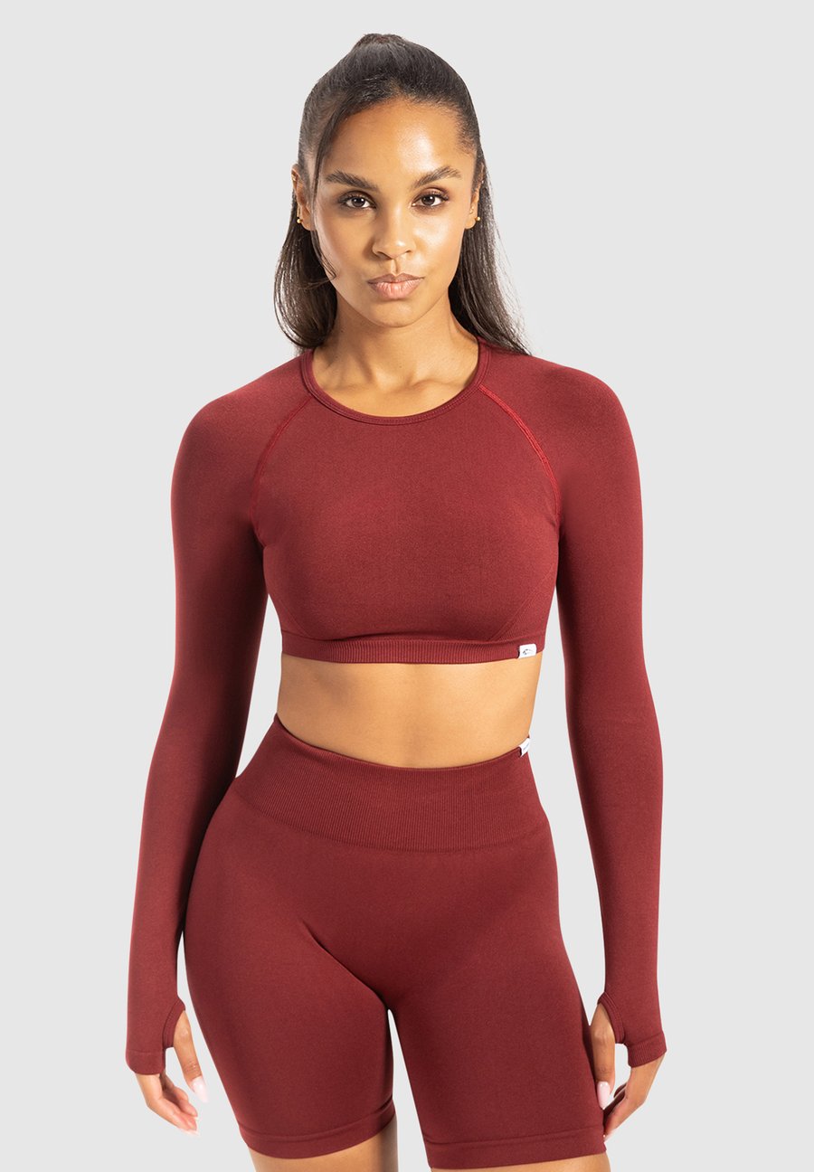 Топ Smilodox CROPPED LONG SLEEVE THUMB HOLES LINNEA, Bordeaux
Топ Smilodox CROPPED LONG SLEEVE THUMB HOLES LINNEA, Bordeaux