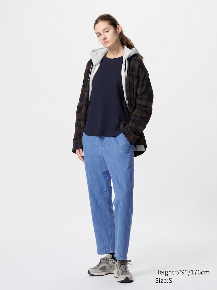 Свободные брюки длиной до щиколотки Uniqlo, цвет 65 синий
Свободные брюки длиной до щиколотки Uniqlo, цвет 65 синий