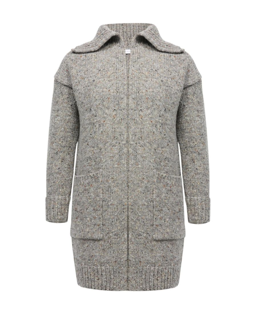 Женский длинный кардиган из графства Донегол Celtic & Co, Grey pebble
Женский длинный кардиган из графства Донегол Celtic & Co, Grey pebble