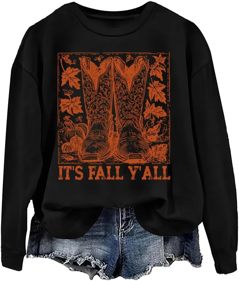 Свитшот It's Fall Y'all с капюшоном woati
Свитшот It's Fall Y'all с капюшоном woati