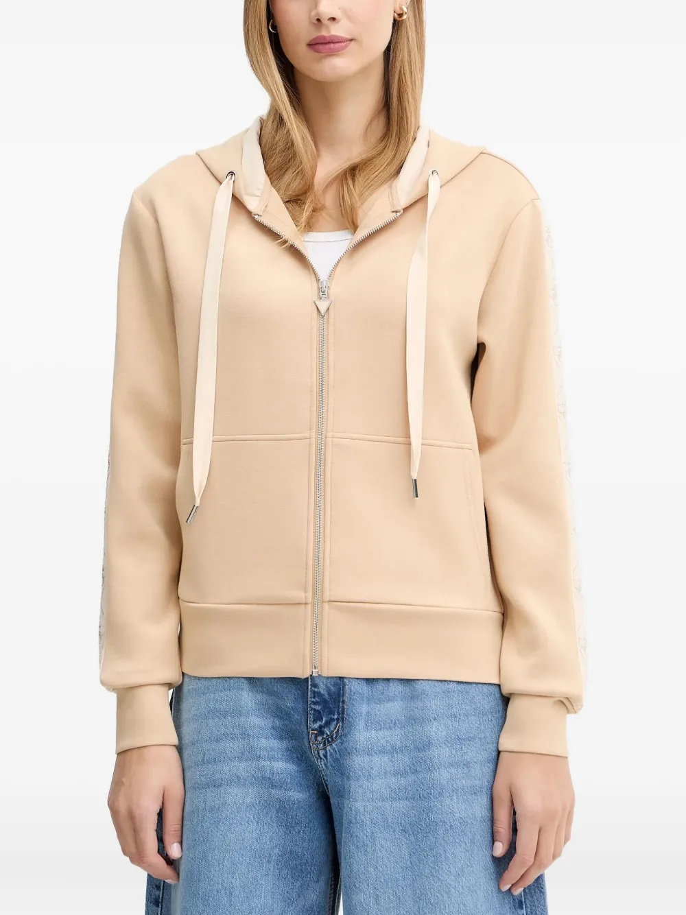 Худи на молнии Guess Usa, бежевый
Худи на молнии Guess Usa, бежевый