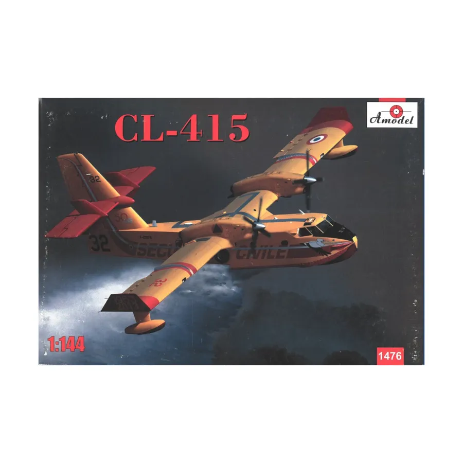 CL-415 Самолет-амфибия, Aircraft Models (1:144) (Amodel) 
CL-415 Самолет-амфибия, Aircraft Models (1:144) (Amodel)