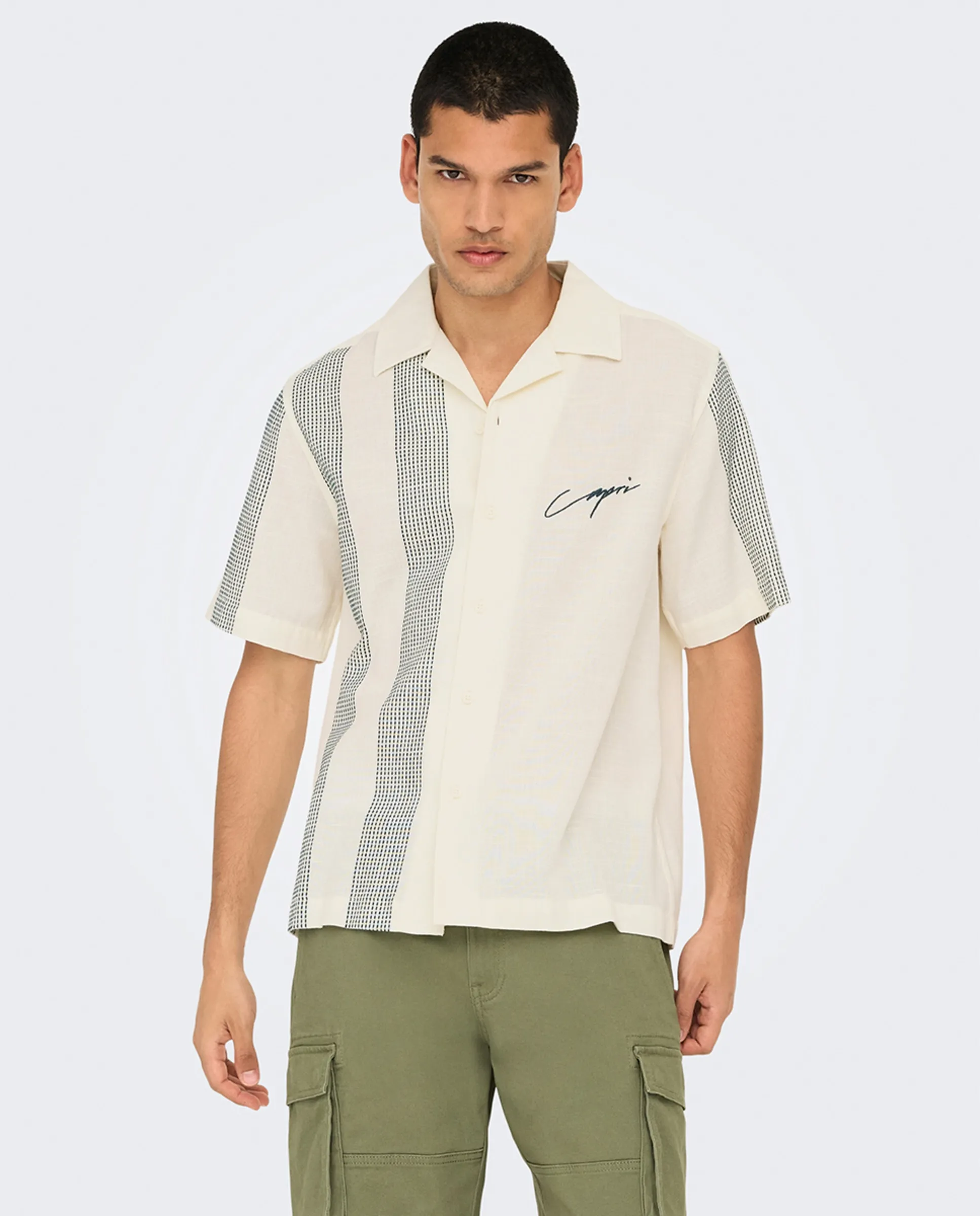 Мужская рубашка с коротким рукавом классического кроя Only & Sons, пастельно-розовый
Мужская рубашка с коротким рукавом классического кроя Only & Sons, пастельно-розовый