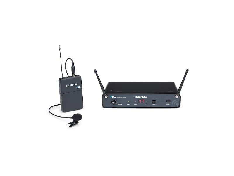 Беспроводная микрофонная система Samson Concert 88x UHF Wireless Lavalier Microphone System (K Band)
Беспроводная микрофонная система Samson Concert 88x UHF Wireless Lavalier Microphone System (K Band)