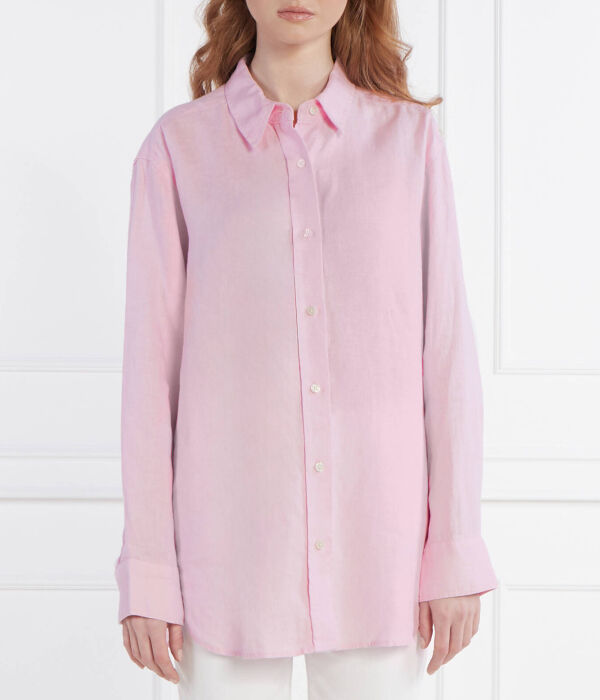 Льняная рубашка Loose fit Samsøe Samsøe, коричневый
Льняная рубашка Loose fit Samsøe Samsøe, коричневый