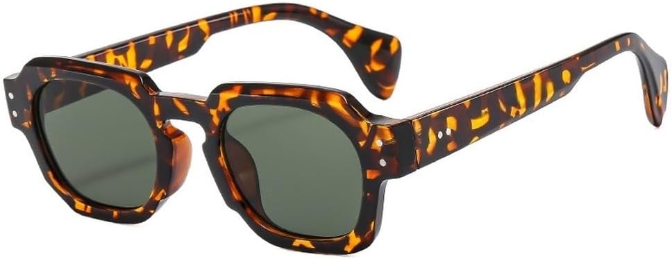 Квадратные солнцезащитные очки для женщин, модные, с прозрачными линзами цвета океана, защита от ультрафиолета UV400, винтажные, мужские, с заклепками, в стиле панк SKFGNX, Leopard Dark Green
Квадратные солнцезащитные очки для женщин, модные, с прозрачными линзами цвета океана, защита от ультрафиолета UV400, винтажные, мужские, с заклепками, в стиле панк SKFGNX, Leopard Dark Green