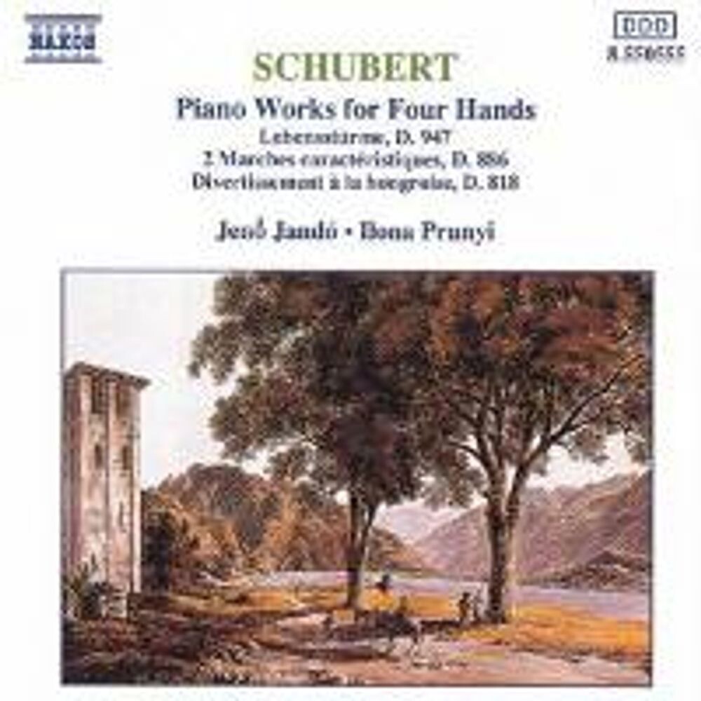 Диск CD Schubert: Piano Works For Four Hands - Franz Schubert, Jenö Jandó, Ilona Prunyi
Диск CD Schubert: Piano Works For Four Hands - Franz Schubert, Jenö Jandó, Ilona Prunyi