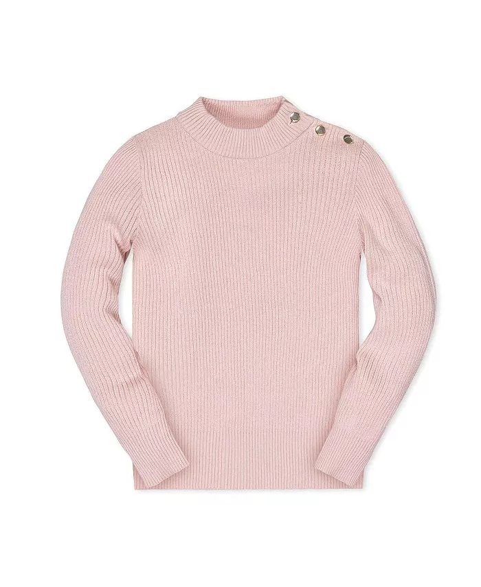 Органический свитер с длинными рукавами и воротником-стойкой для девочек младшего и старшего возраста с золотыми пуговицами Hope & Henry, розовый
Органический свитер с длинными рукавами и воротником-стойкой для девочек младшего и старшего возраста с золотыми пуговицами Hope & Henry, розовый