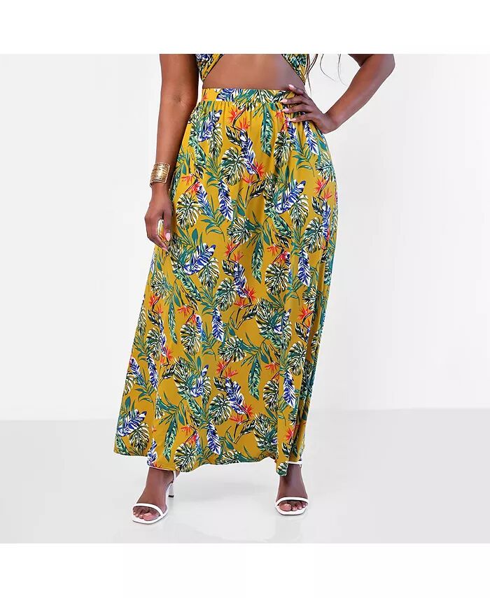 Юбка-приталенка Bon Voyage с тропическим принтом больших размеров Rebdolls, желтый
Юбка-приталенка Bon Voyage с тропическим принтом больших размеров Rebdolls, желтый