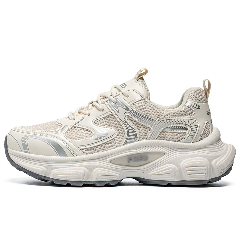 Нескользящие, износостойкие, легкие, увеличивающие рост низкие кроссовки на массивной подошве для мужчин Colorful Creations, Beige
Нескользящие, износостойкие, легкие, увеличивающие рост низкие кроссовки на массивной подошве для мужчин Colorful Creations, Beige