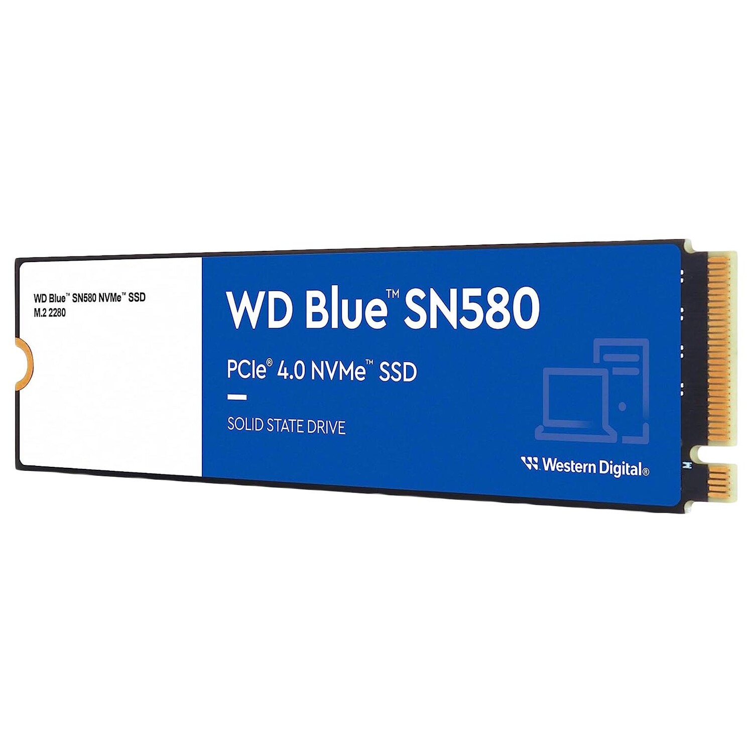 Внутренний твердотельный накопитель Western Digital WD Blue SN580, WDS100T3B0E, 1Тб, M.2 2280
Внутренний твердотельный накопитель Western Digital WD Blue SN580, WDS100T3B0E, 1Тб, M.2 2280