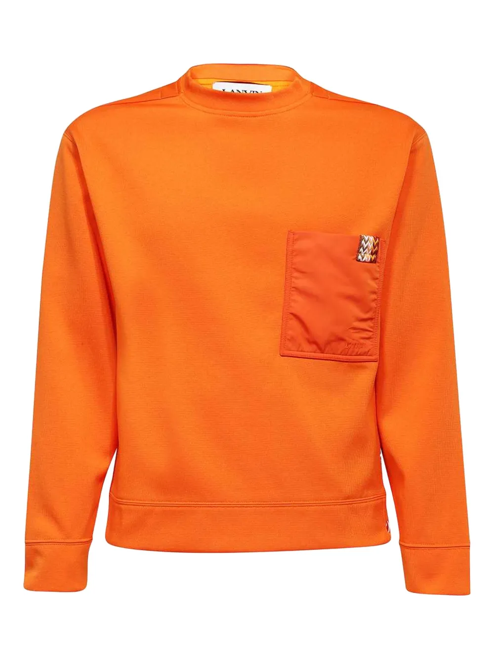 Толстовка с круглым вырезом и карманом Lanvin, оранжевый
Толстовка с круглым вырезом и карманом Lanvin, оранжевый