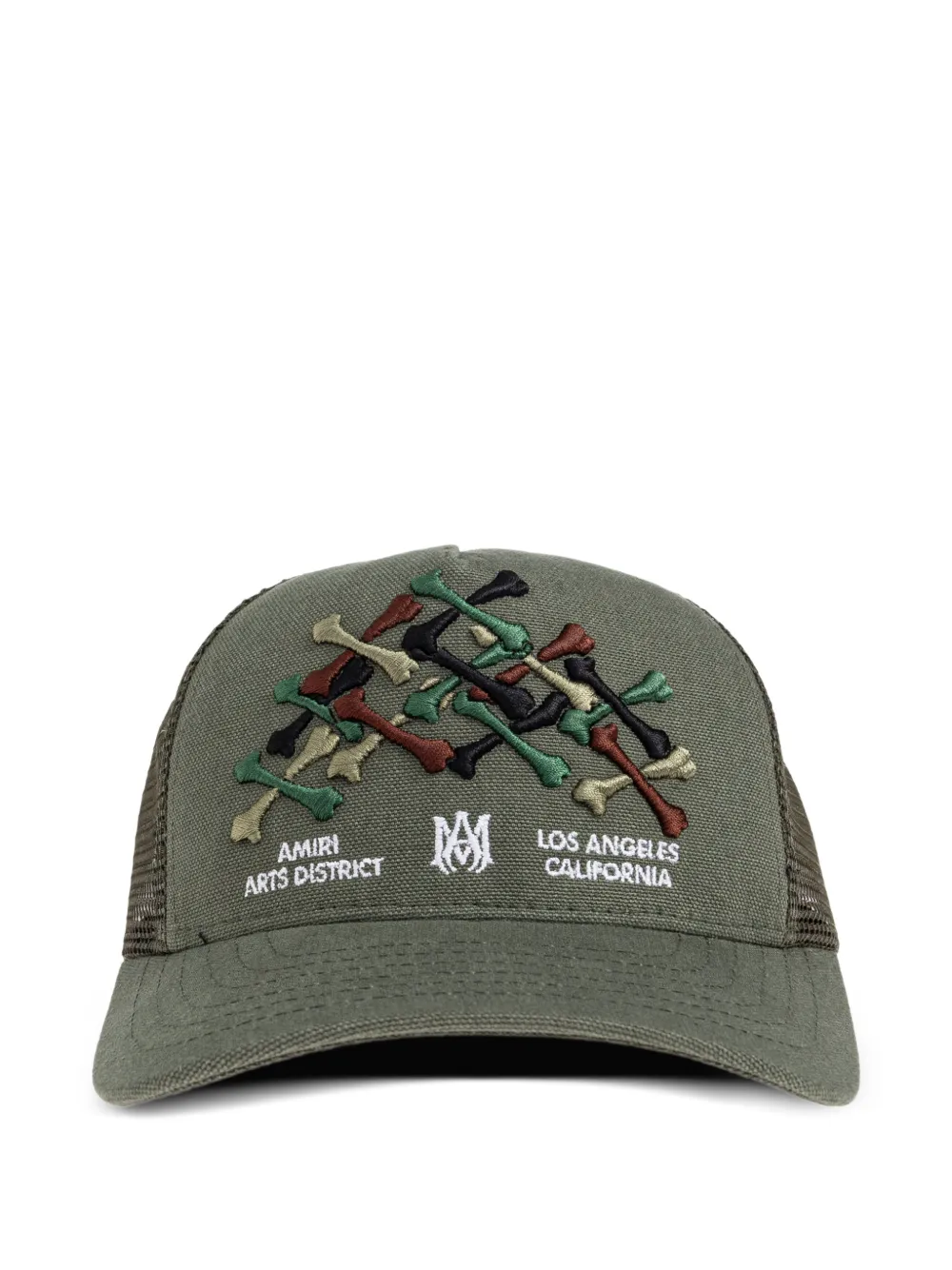 Сетчатая шляпа с вышивкой AMIRI KIDS, зеленый
Сетчатая шляпа с вышивкой AMIRI KIDS, зеленый
