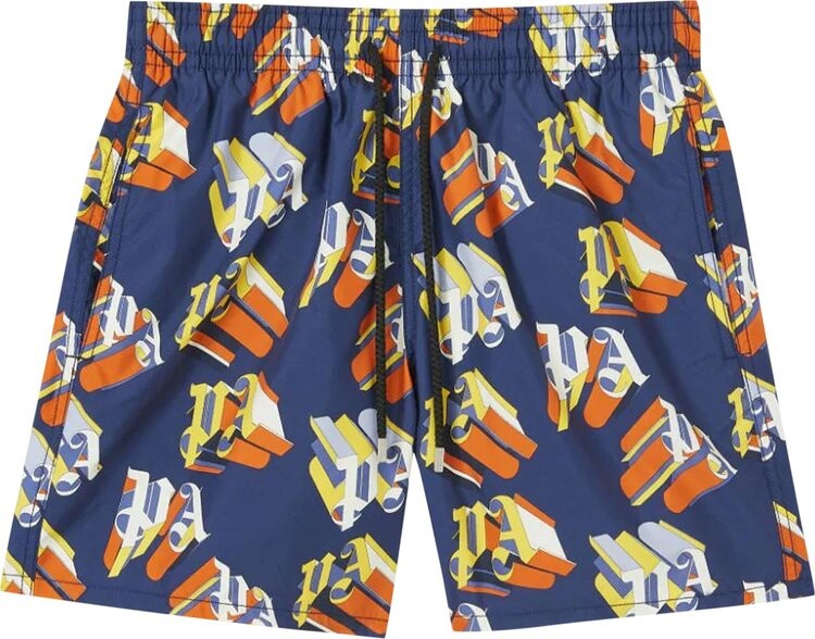 Шорты для плавания Palm Angels x Vilebrequin Monogram Swimwear 'Blue/Brown', синий
Шорты для плавания Palm Angels x Vilebrequin Monogram Swimwear 'Blue/Brown', синий