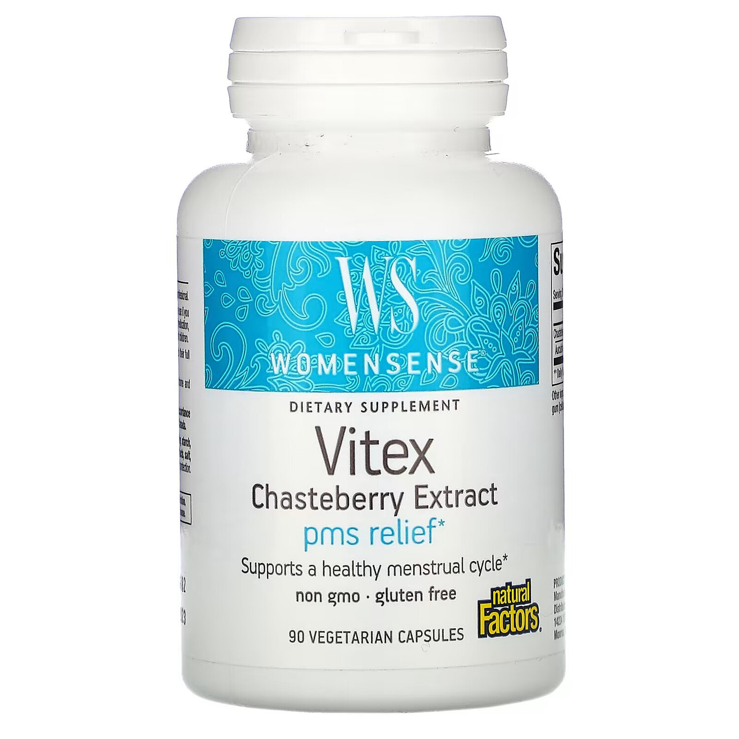 Natural Factors, Womensense, экстракт витекса священного, 90 вегетарианских капсул
Natural Factors, Womensense, экстракт витекса священного, 90 вегетарианских капсул