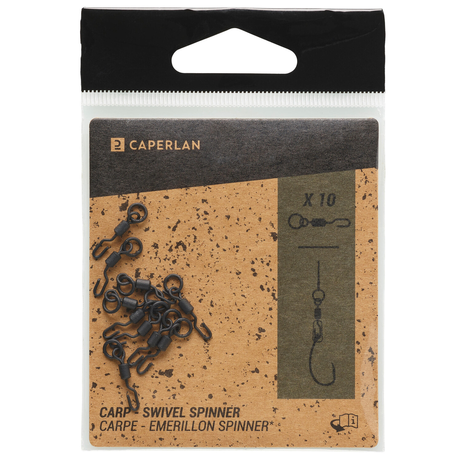 Спиннер Vortex Swivel 10 шт. CAPERLAN
Спиннер Vortex Swivel 10 шт. CAPERLAN