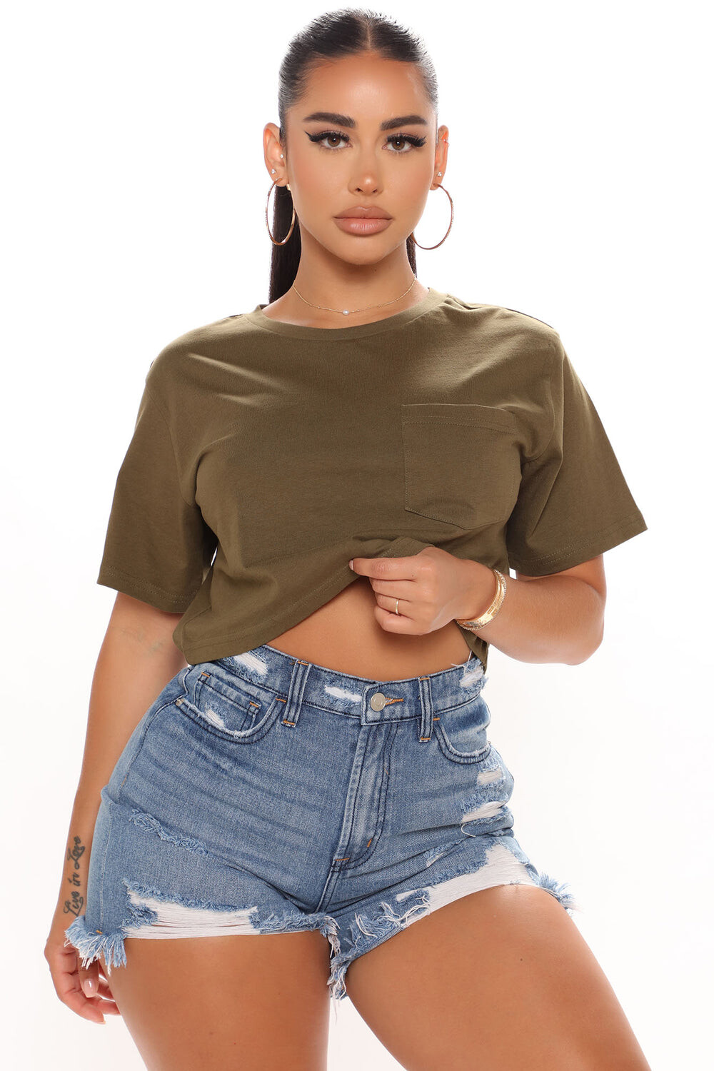 Топ Fashion Nova ZDCJ100, оливковый
Топ Fashion Nova ZDCJ100, оливковый