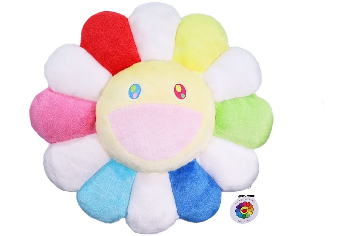 Мягкая плюшевая фигурка Takashi Murakami Flower, 60 см, мультиколор
Мягкая плюшевая фигурка Takashi Murakami Flower, 60 см, мультиколор