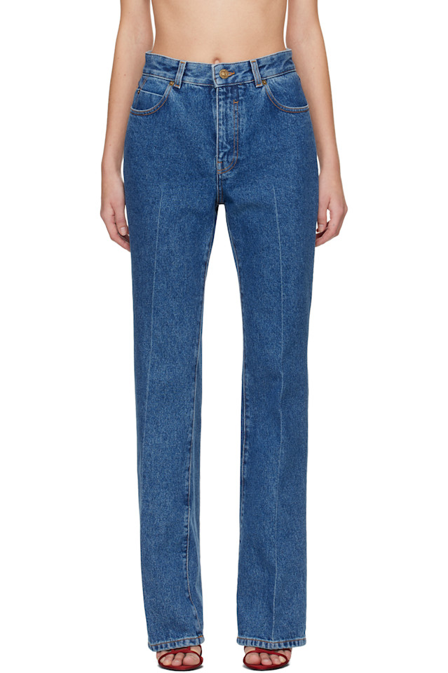 Джинсы-Клеш Balmain, синий
Джинсы-Клеш Balmain, синий