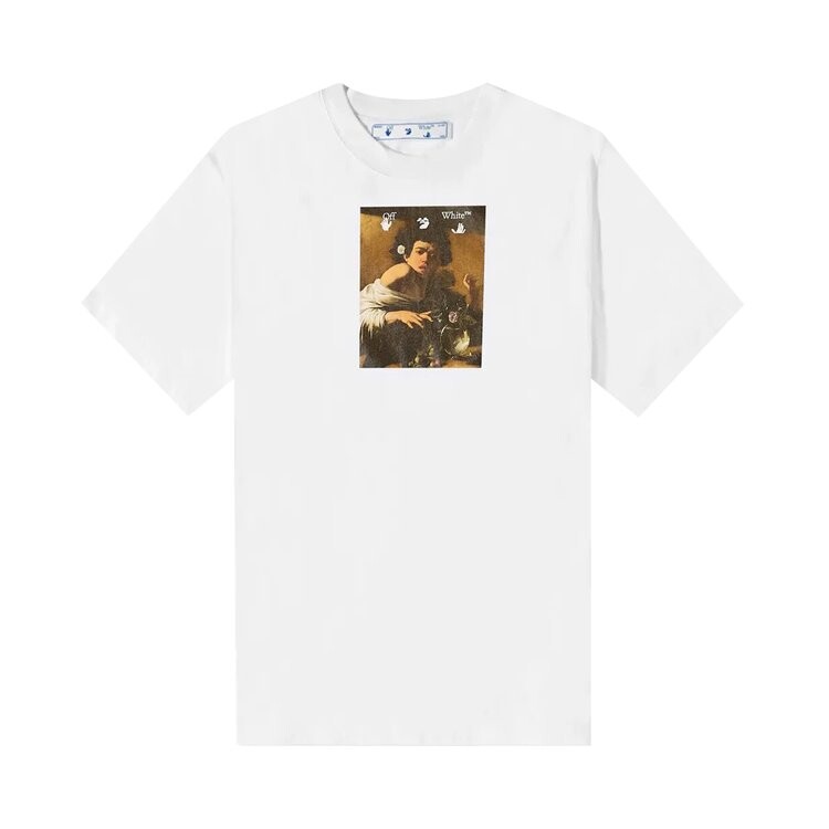 Футболка Off-White Caravaggio Boy Short-Sleeve Over Tee 'White/Multicolor', белый
Футболка Off-White Caravaggio Boy Short-Sleeve Over Tee 'White/Multicolor', белый