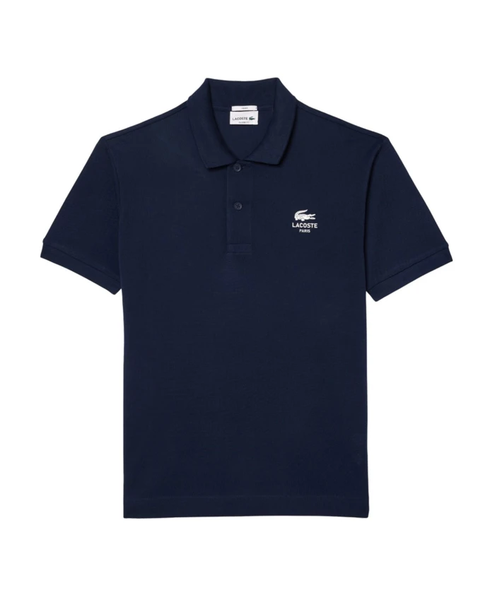 Мужская рубашка-поло из синей ткани Lacoste, синий
Мужская рубашка-поло из синей ткани Lacoste, синий