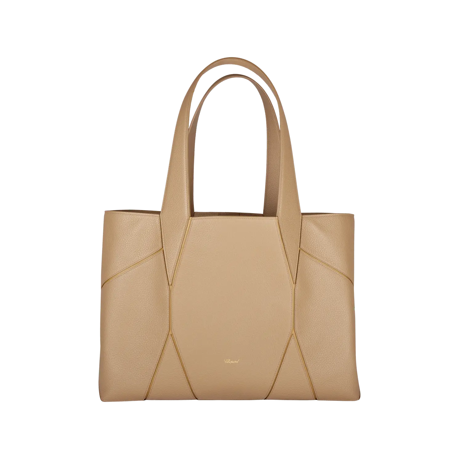 Сумка-тоут Chopard Diamond Tote Bag - Телячья кожа цвета верблюжьей зернистости 
Сумка-тоут Chopard Diamond Tote Bag - Телячья кожа цвета верблюжьей зернистости