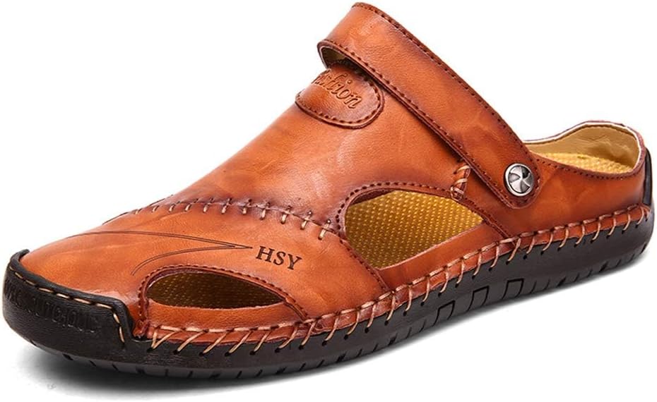 Мужские кожаные спортивные сандалии шлепанцы для улицы, походов, пляжа, для ходьбы, летние, антискользящие, легкие Asifn, коричневый
Мужские кожаные спортивные сандалии шлепанцы для улицы, походов, пляжа, для ходьбы, летние, антискользящие, легкие Asifn, коричневый