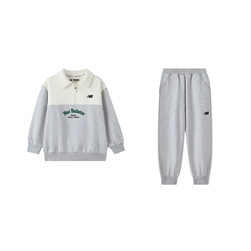 Детский спортивный комплект Casual Sportswear 2 Piece Set New Balance, серый
Детский спортивный комплект Casual Sportswear 2 Piece Set New Balance, серый