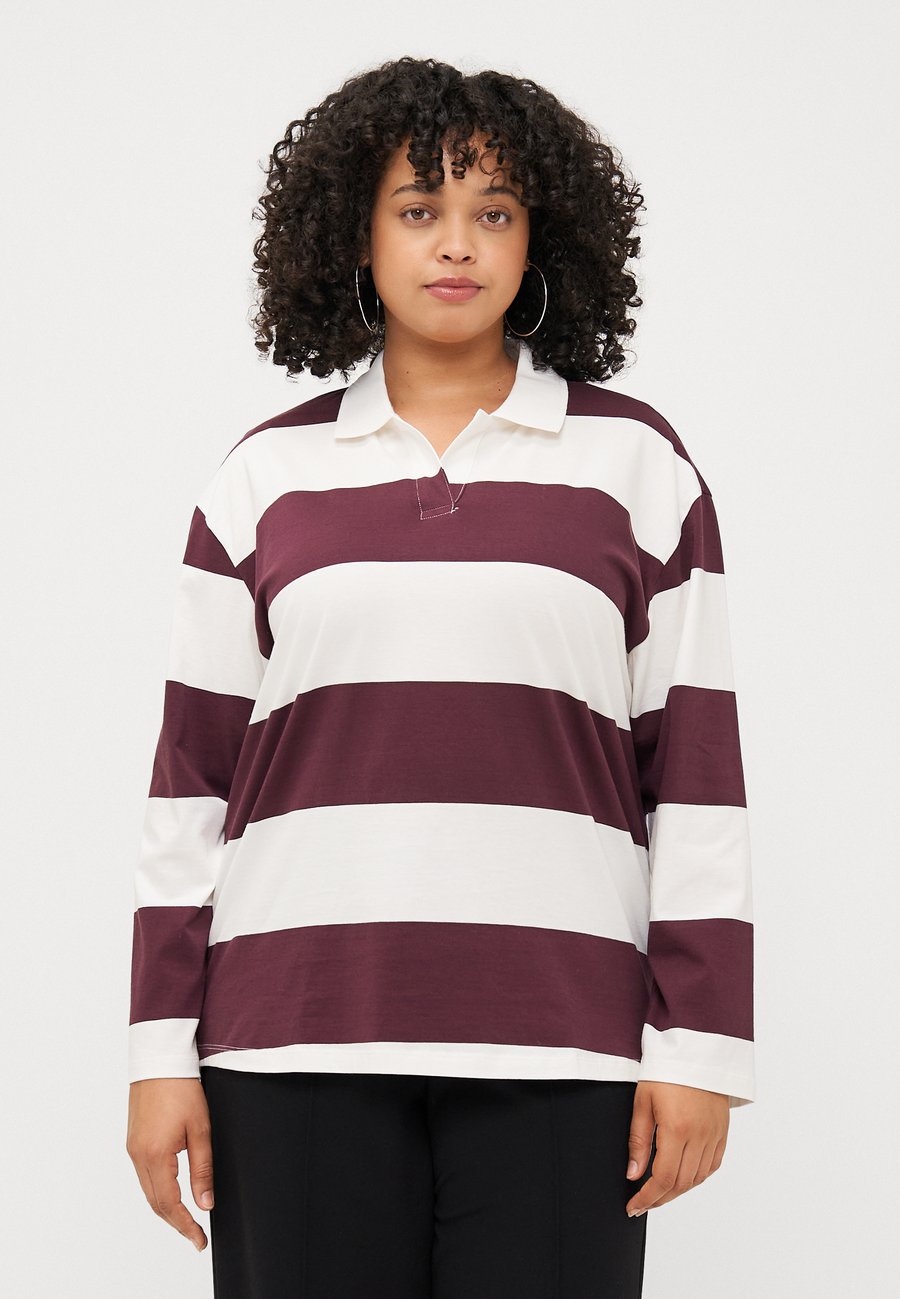 Поло Vero Moda Curve VMCMOLLY, Winetasting/Snow White/Bordeaux
Поло Vero Moda Curve VMCMOLLY, Winetasting/Snow White/Bordeaux