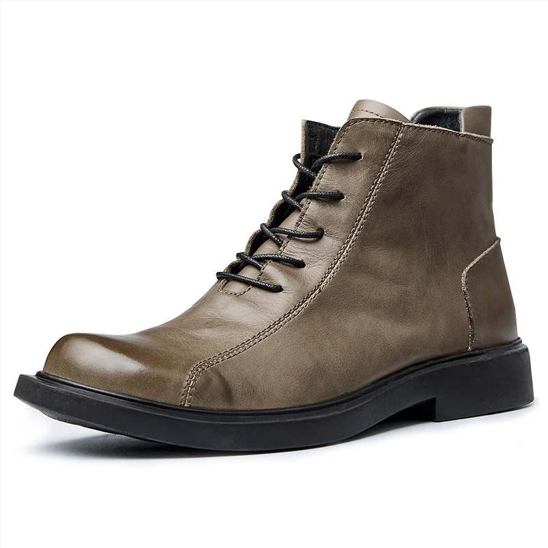 LEYGMENLG Мужские серые полусапожки на каблуке 3,3 см с меховой подкладкой, цвет Gray Fleece-Lined
LEYGMENLG Мужские серые полусапожки на каблуке 3,3 см с меховой подкладкой, цвет Gray Fleece-Lined