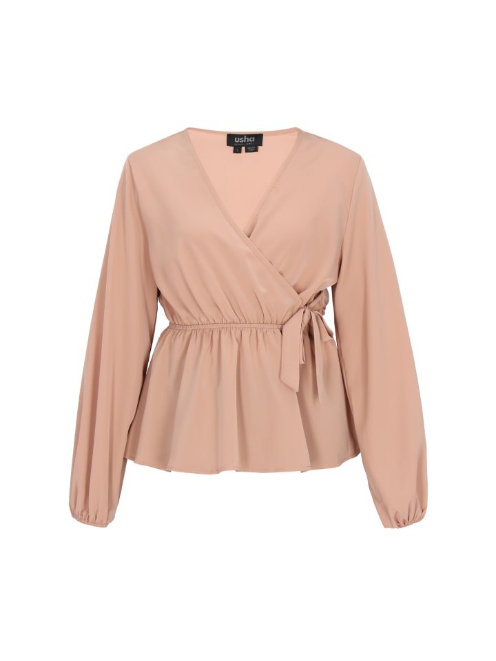 Женская блузка цвета тауп usha BLACK LABEL
Женская блузка цвета тауп usha BLACK LABEL