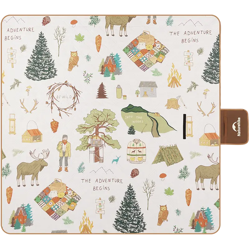 Пикник коврик для кемпинга с принтом влагозащитный портативный коврик для весенних поездок NATUREHIKE, Forest Mystic Realm
Пикник коврик для кемпинга с принтом влагозащитный портативный коврик для весенних поездок NATUREHIKE, Forest Mystic Realm