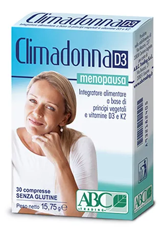 Climadonna D3 30 таблеток, добавка при менопаузе Abc Trading
Climadonna D3 30 таблеток, добавка при менопаузе Abc Trading
