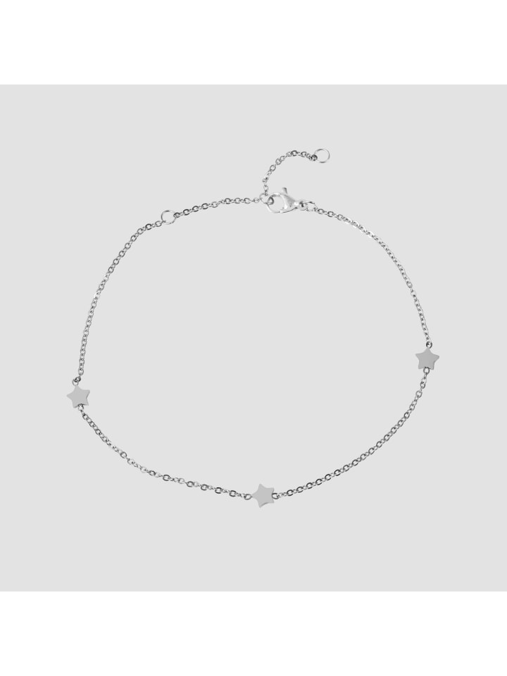 Adeliás Женский браслет в форме звезды из нержавеющей стали, 22 см, серебристый
Adeliás Женский браслет в форме звезды из нержавеющей стали, 22 см, серебристый